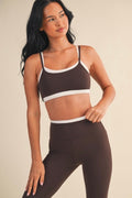 Layered bra top